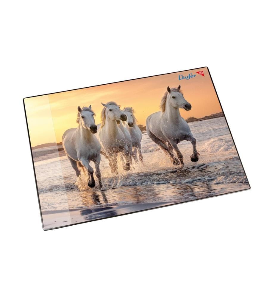 Tapis de bureau Läufer Chevaux sur la plage 40 x 53 cm, 1 pièce