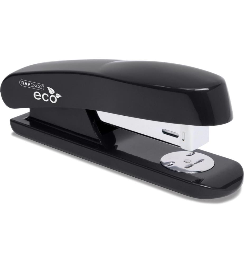 Agrafeuse Rapesco Eco GRS avec magasin demi-jonc 20 feuilles, noir