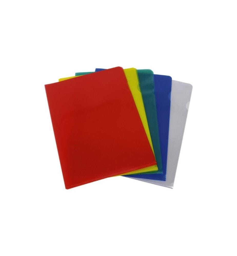 Büroline Pochette de présentation Rouge, 150 µm, 100 pièces