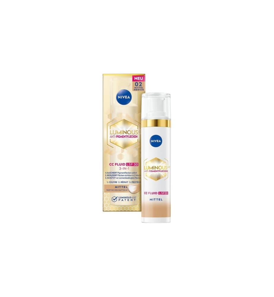 NIVEA - CC crème Cellular Luminous630 3-in-1 LSF30 Medium