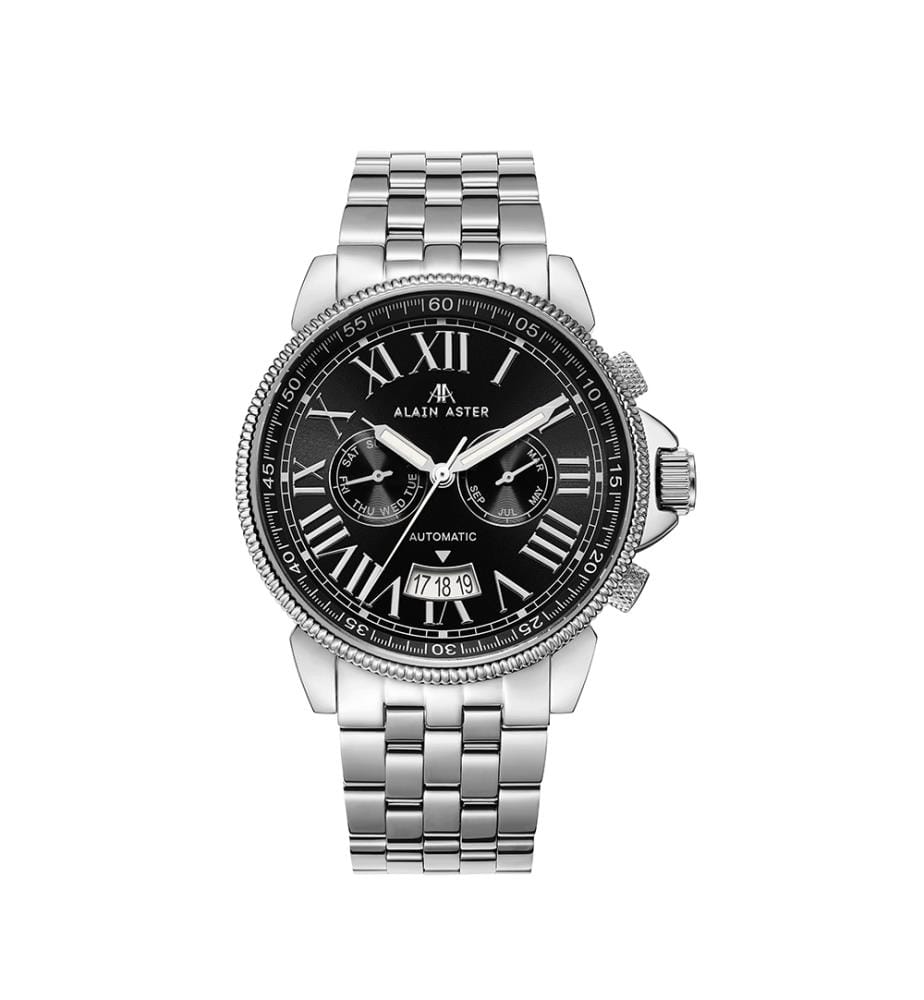 Montre automatique Legacy en acier inoxydable - Argenté