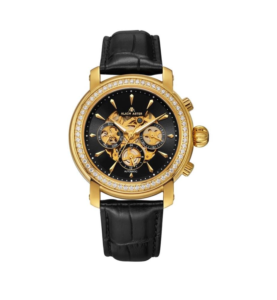 Montre automatique Princesse - Noir