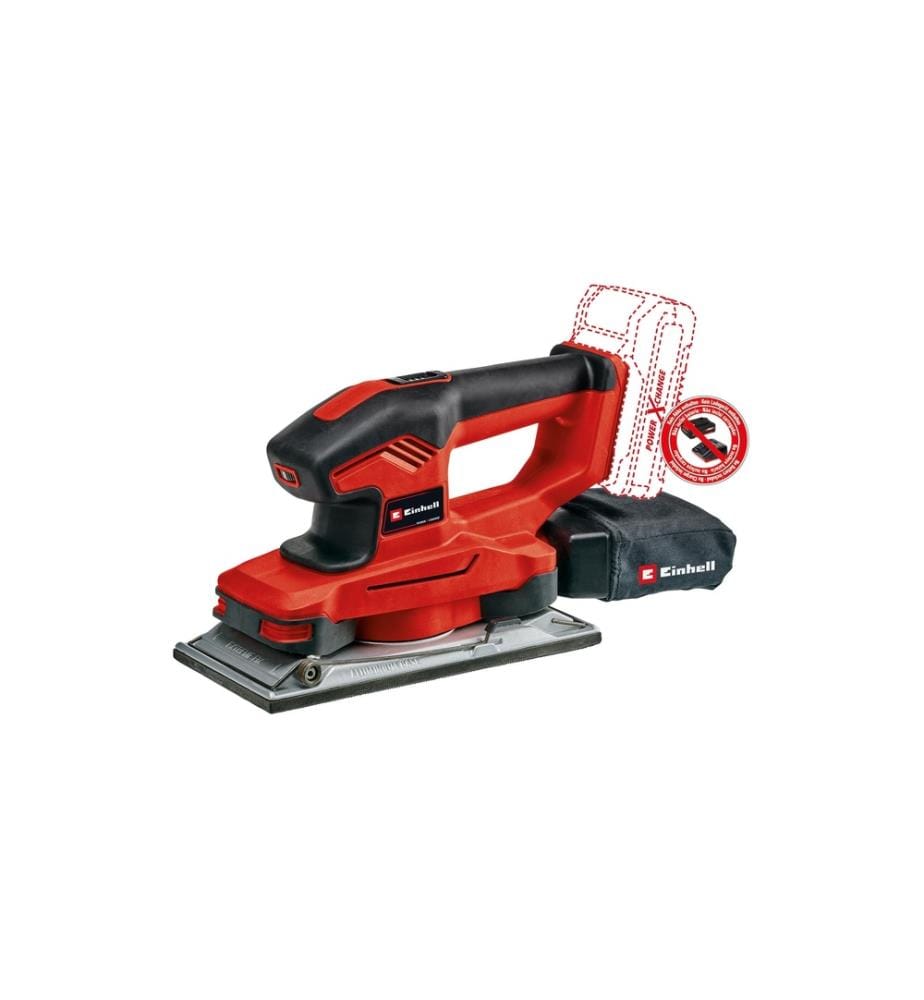 EINHELL - Ponceuses orbitales à batterie TE-OS 18/230 Li Solo