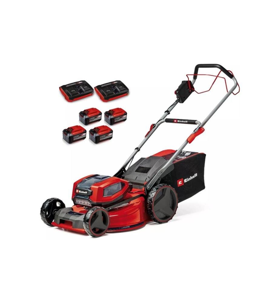 Einhell Professional - Tondeuse à gazon sans fil GP-CM 36/52 S Li BL Kit, 4 x 5.2Ah