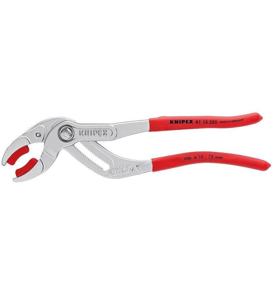 KNIPEX - Pince à siphon Ø 10 - 75 mm chromé