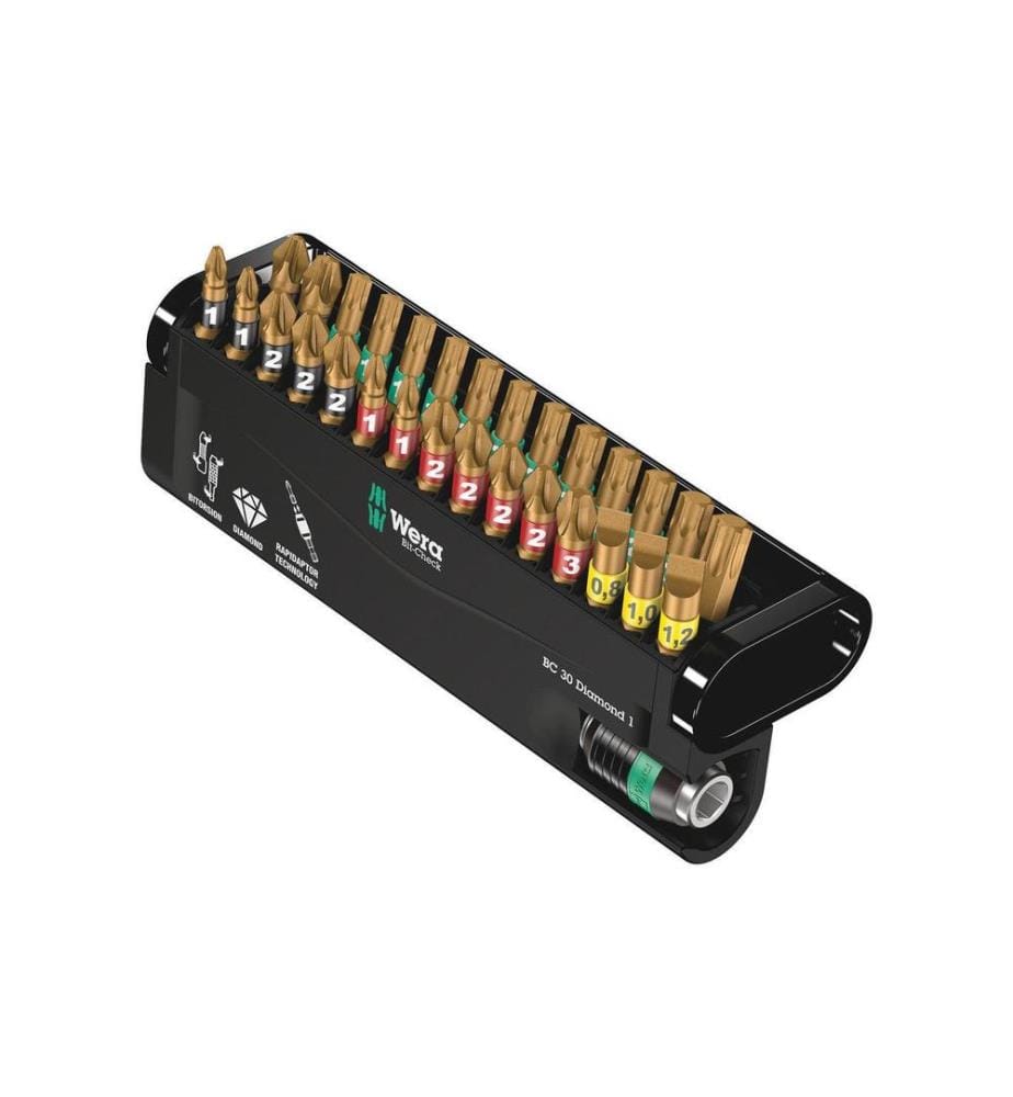 WERA - Kits de bits Bit-Check 30 Diamond 1 30-teilig