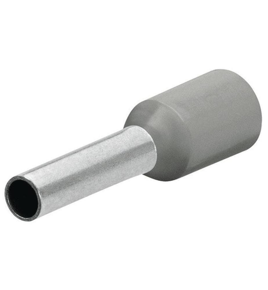 KNIPEX - Cosses terminales 16 x 10 mm Gris, 200 Pièce/s