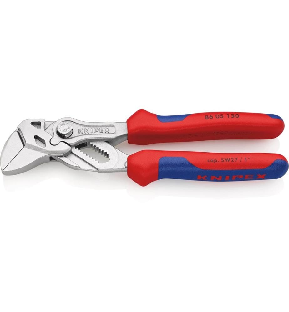 KNIPEX - Pince-clé 150 mm Chromé avec gaines multi-composants