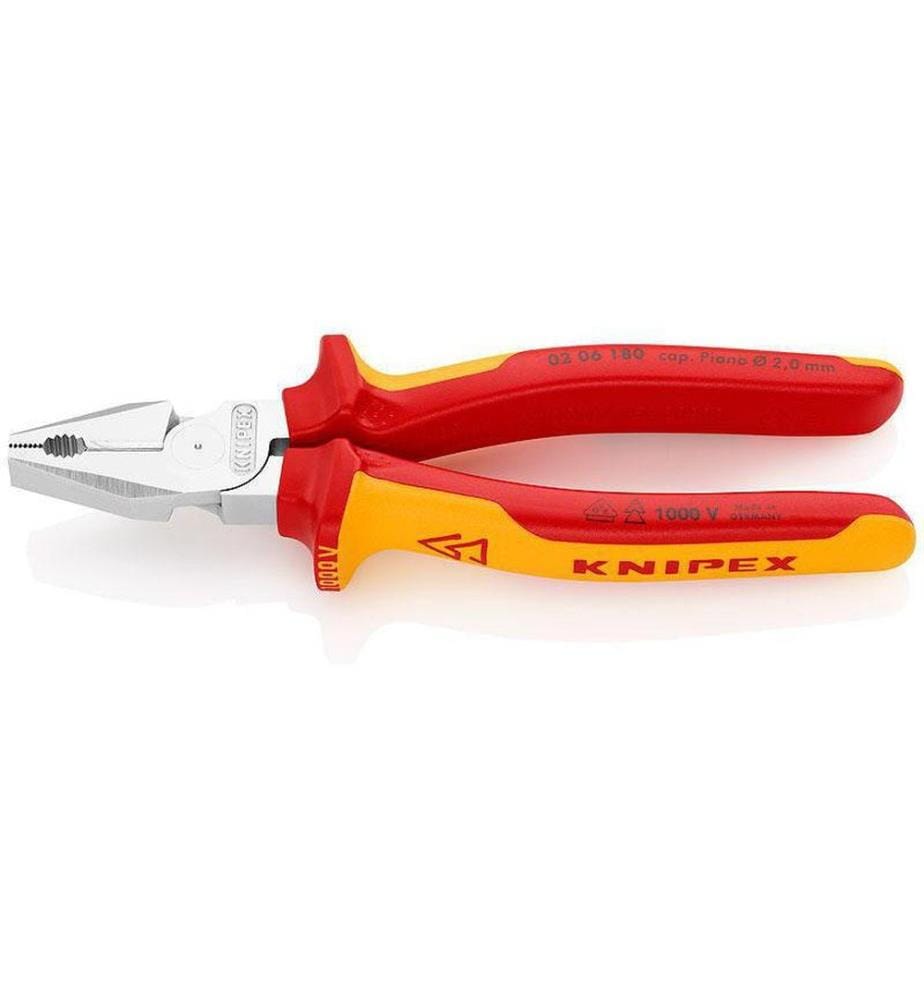 KNIPEX - Pince universelle mécanique 180 mm VDE