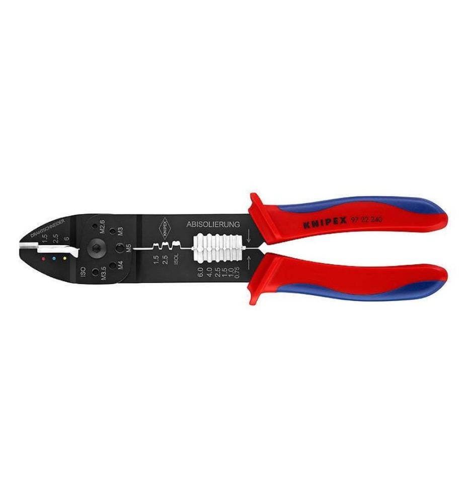 KNIPEX - Pince à sertir 240 mm Ovale, F-Crimp