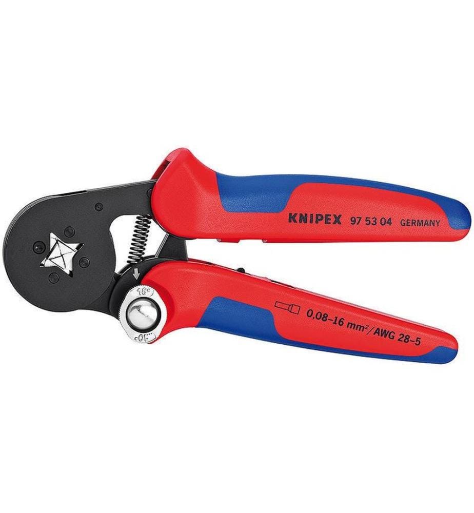 KNIPEX - Pince à sertir 180 mm autoréglable