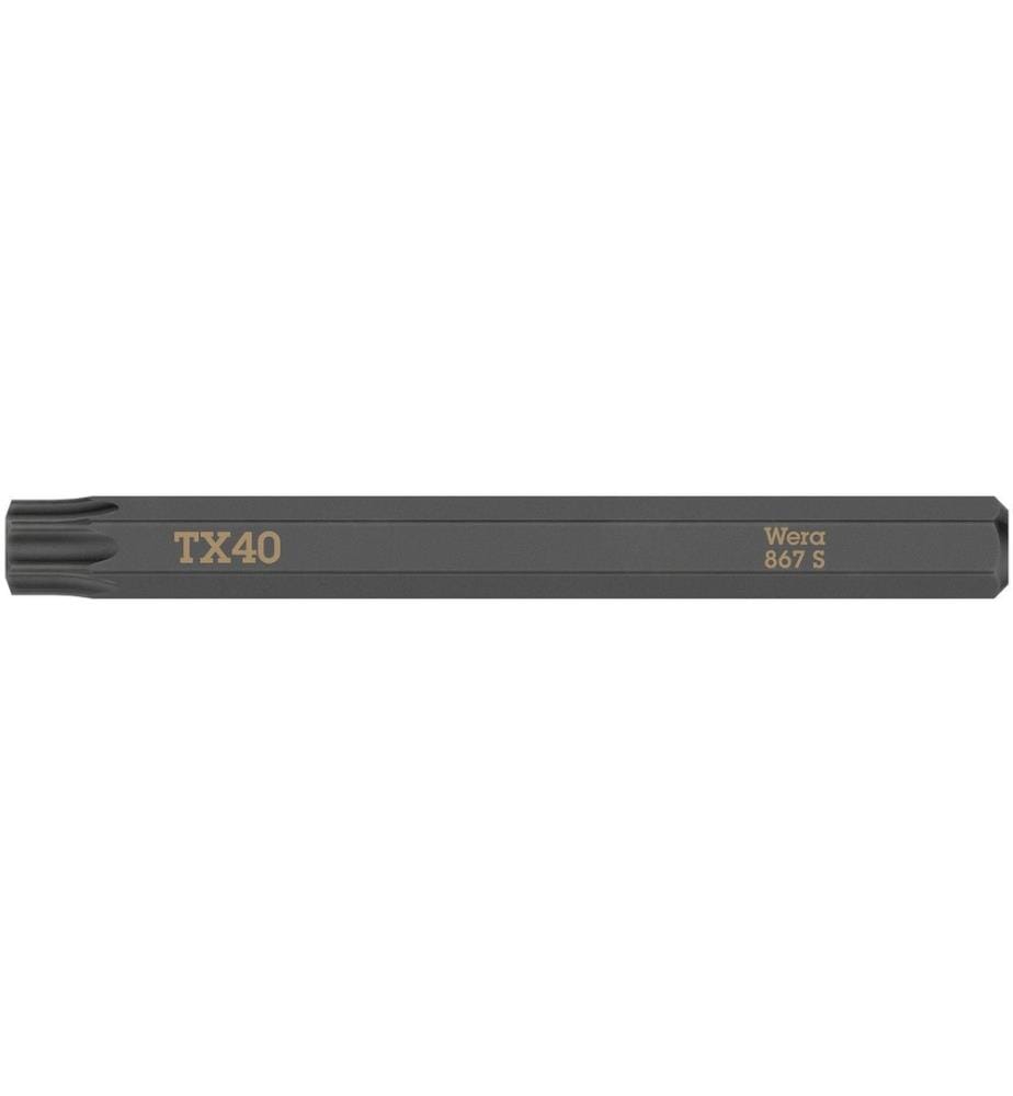 WERA - Embout 867 S Torx TX40, 1 Pièce/s pièce(s)