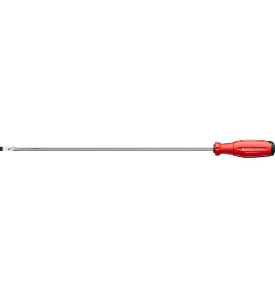 PB Swiss Tools - Tournevis pour vis à fente SwissGrip Evo PB 38100.5-400 rouge