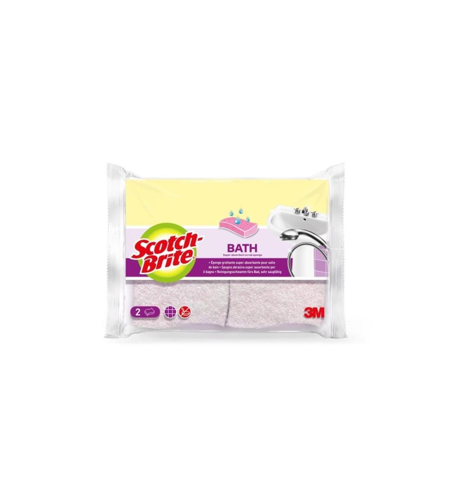 SCOTCH-BRITE - Éponge SCOTCH-BRITE - Bain 2 Pièce/s