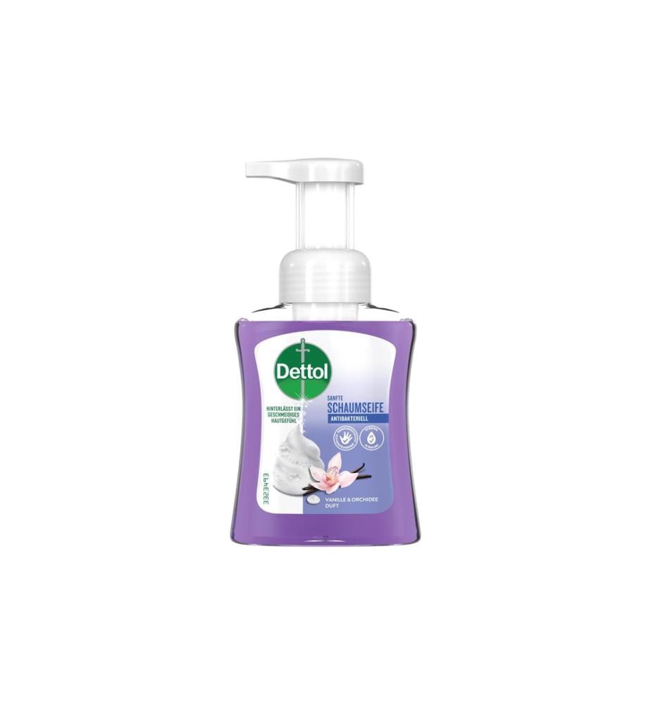 DETTOL - Savon mousse à la vanille Orchidée