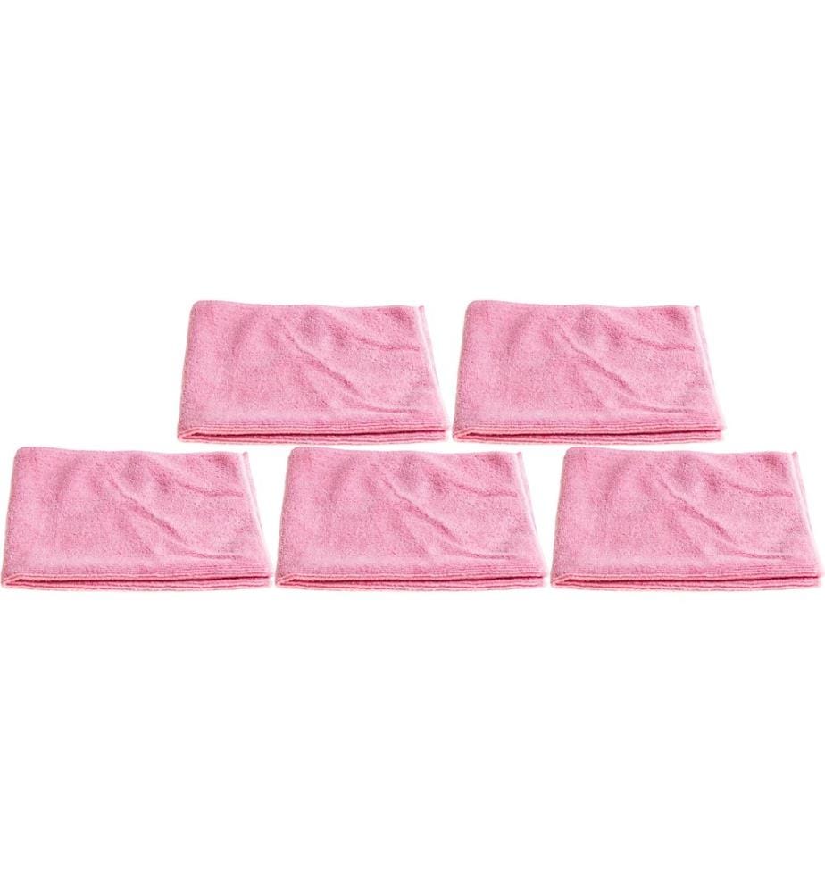 EDI BAUR - Chiffon de nettoyage en microfibre Universal 5 Pièce/s, Rose