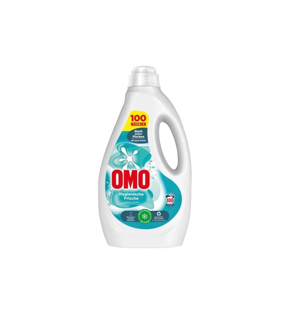Omo - Détergent liquide Hygiène et fraîcheur 4.5 l