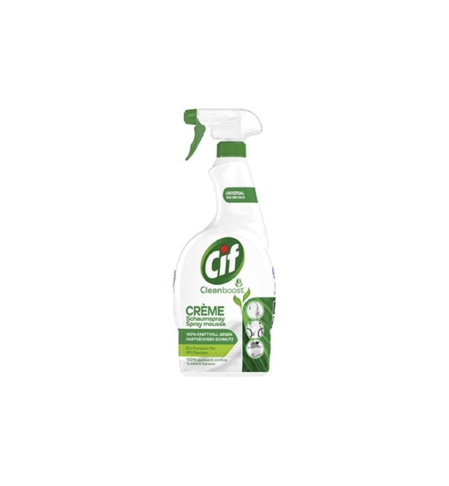 CIF - Nettoyant tout usage Crème Mousse Spray 750 ml