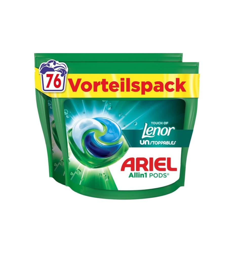 Ariel - Pods tout-en-un Touch Unstoppables 76 Pièce/s