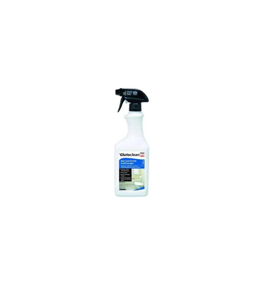 GLUTOCLEAN - Nettoyant surpuissant pour salles de bains et sanitaires 0.75 l