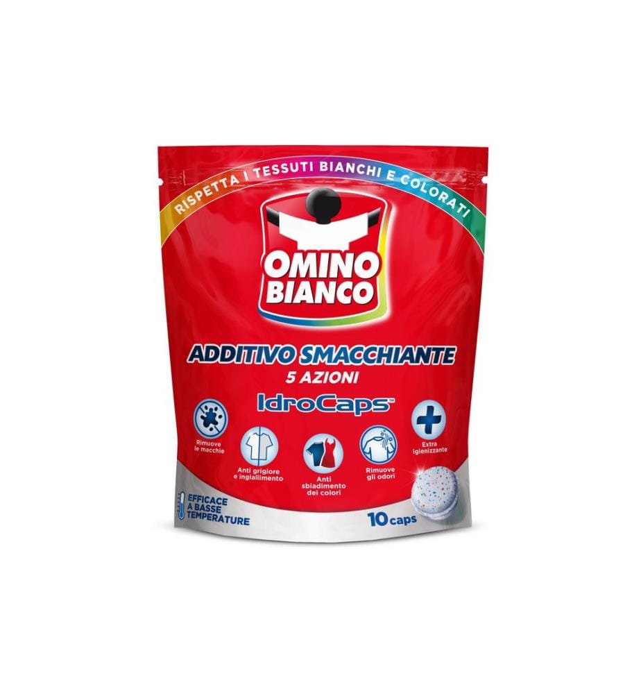 Omino Bianco - Détergent en pastilles Hydrocaps 10 Pièce/s