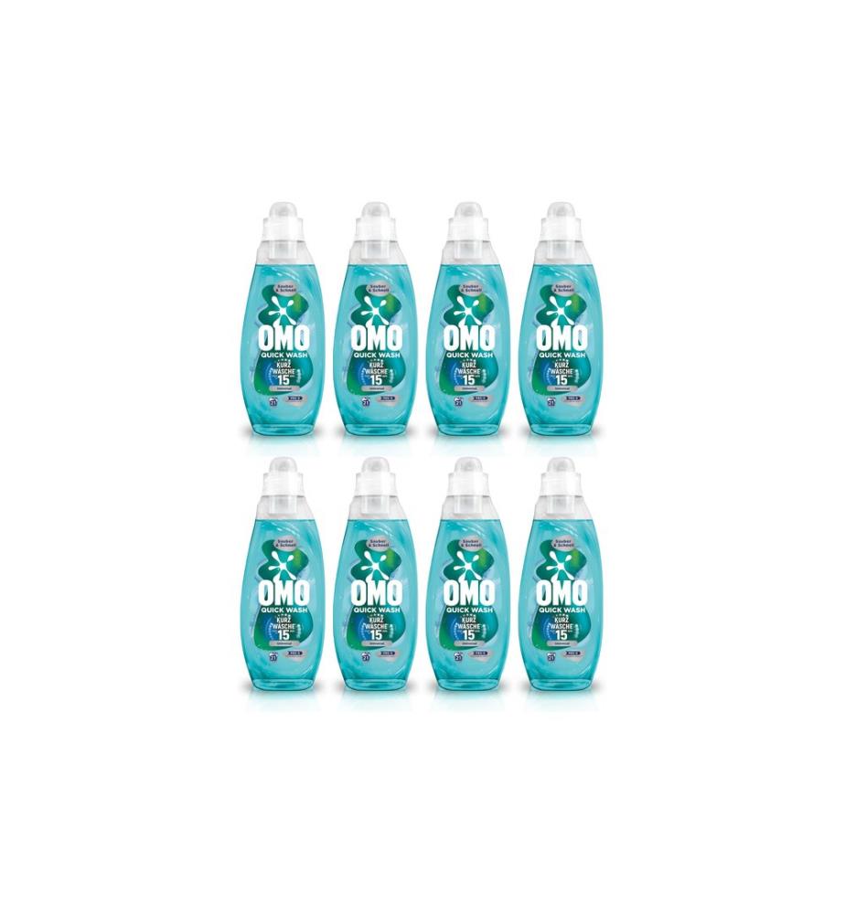 Omo - Détergent liquide Quick Wash Universal 8x 0.84 l