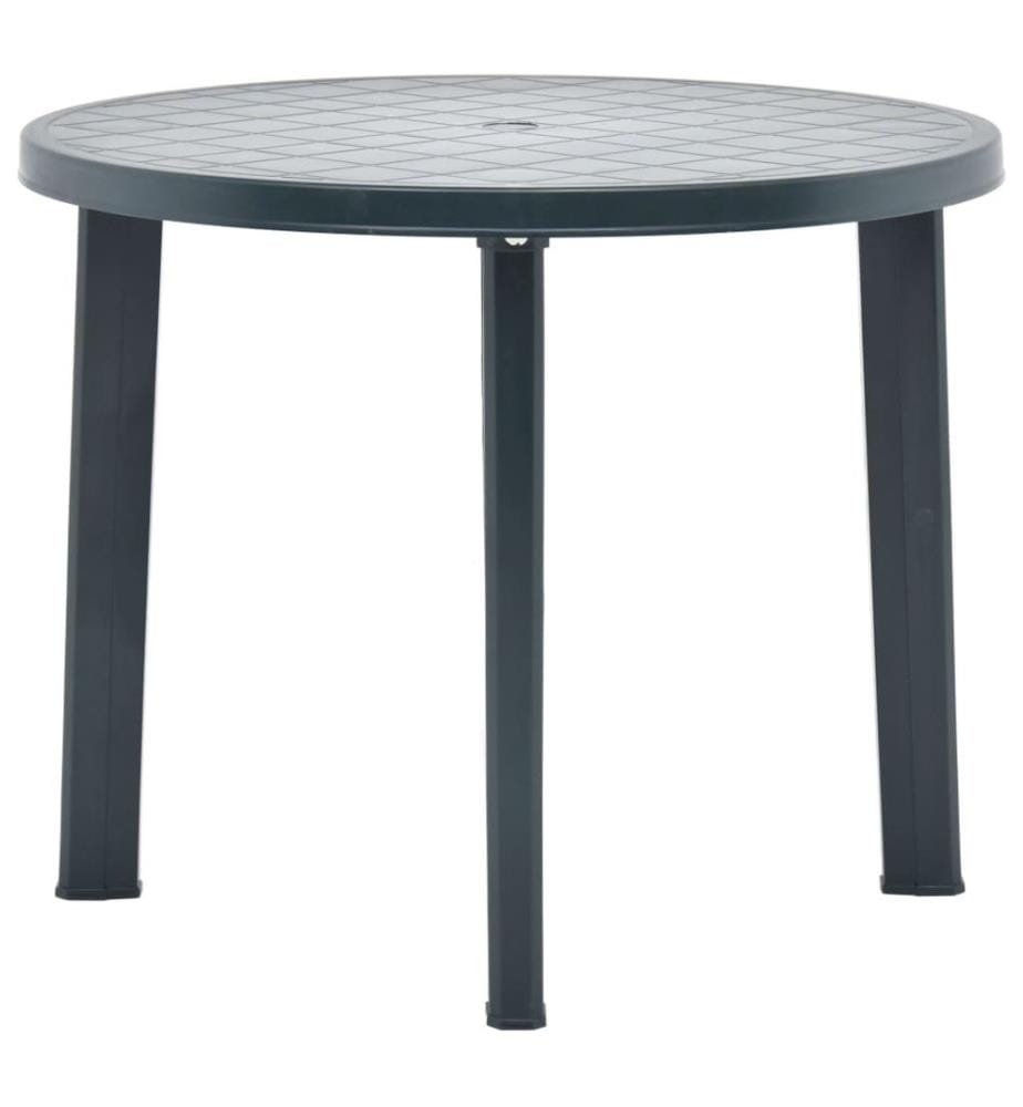 Table de jardin Vert 89 cm Plastique