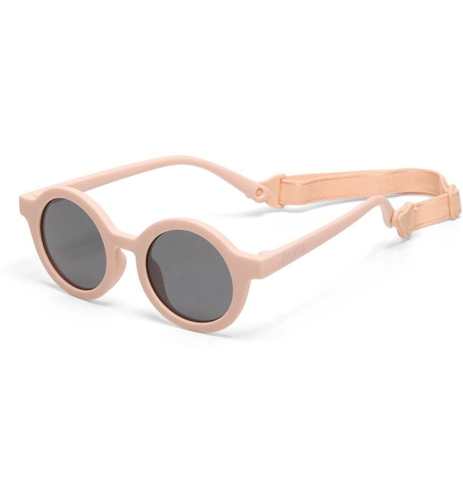 OKKIA - Lunettes de soleil pour enfants Tondo, 3-5 ans Rose clair