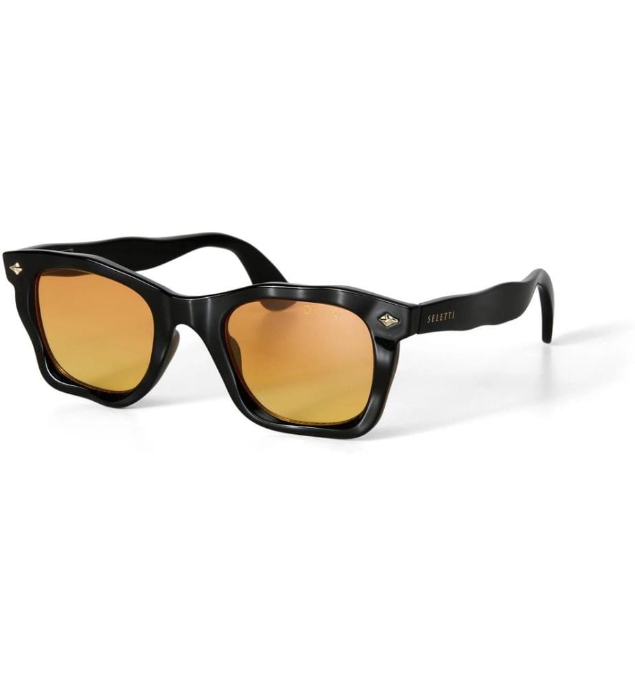 OKKIA - Lunettes de soleil Seletti Dakota Lentille à gradient noir et jaune