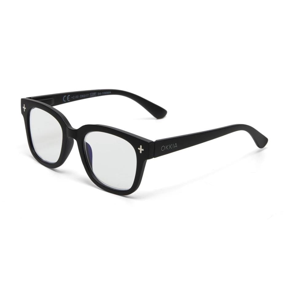 OKKIA - Lunettes écran Giovanni Black, +0,0