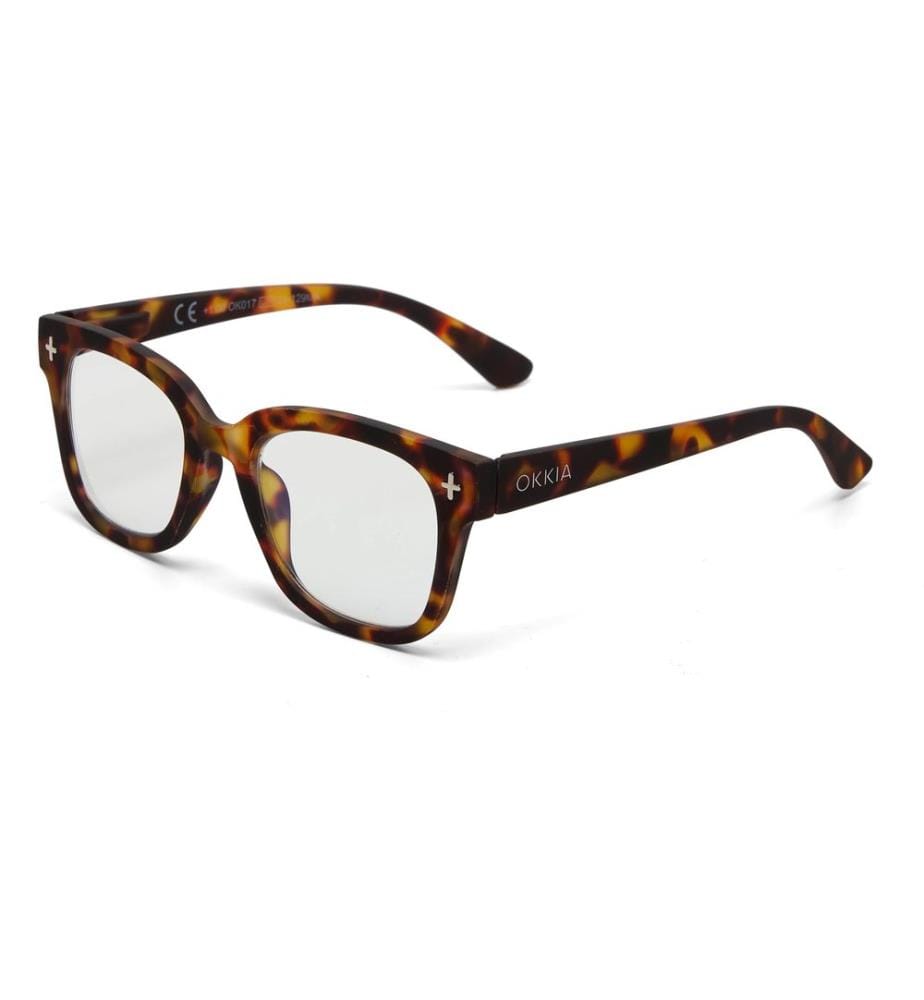 OKKIA - Lunettes écran Giovanni Classic Havanna, +0,0