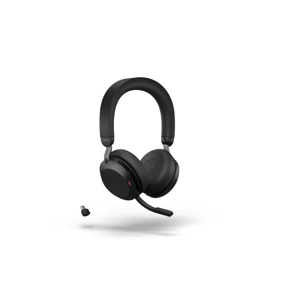 JABRA - Casque Evolve2 75 Duo UC USB-C, Noir
