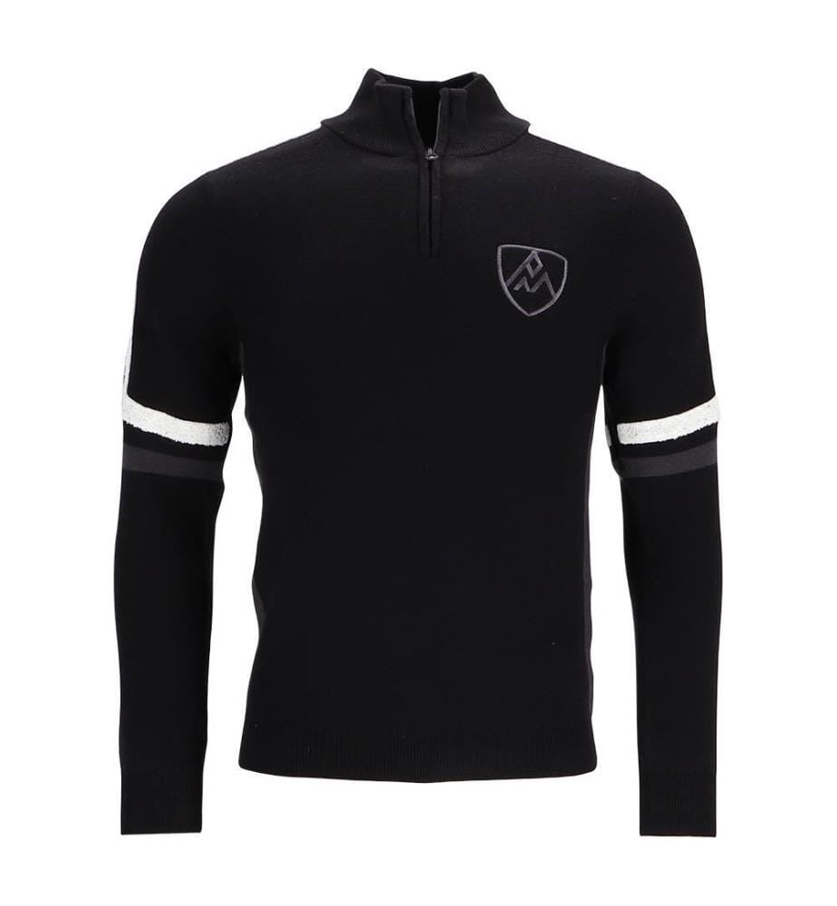 Pull Col Roulé - Noir