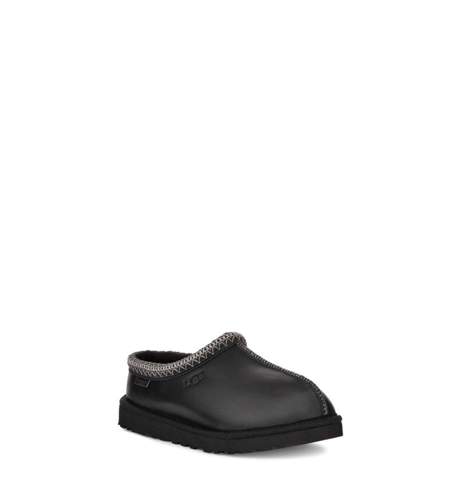 Pantoufles en cuir régénéré Tasman - Noir