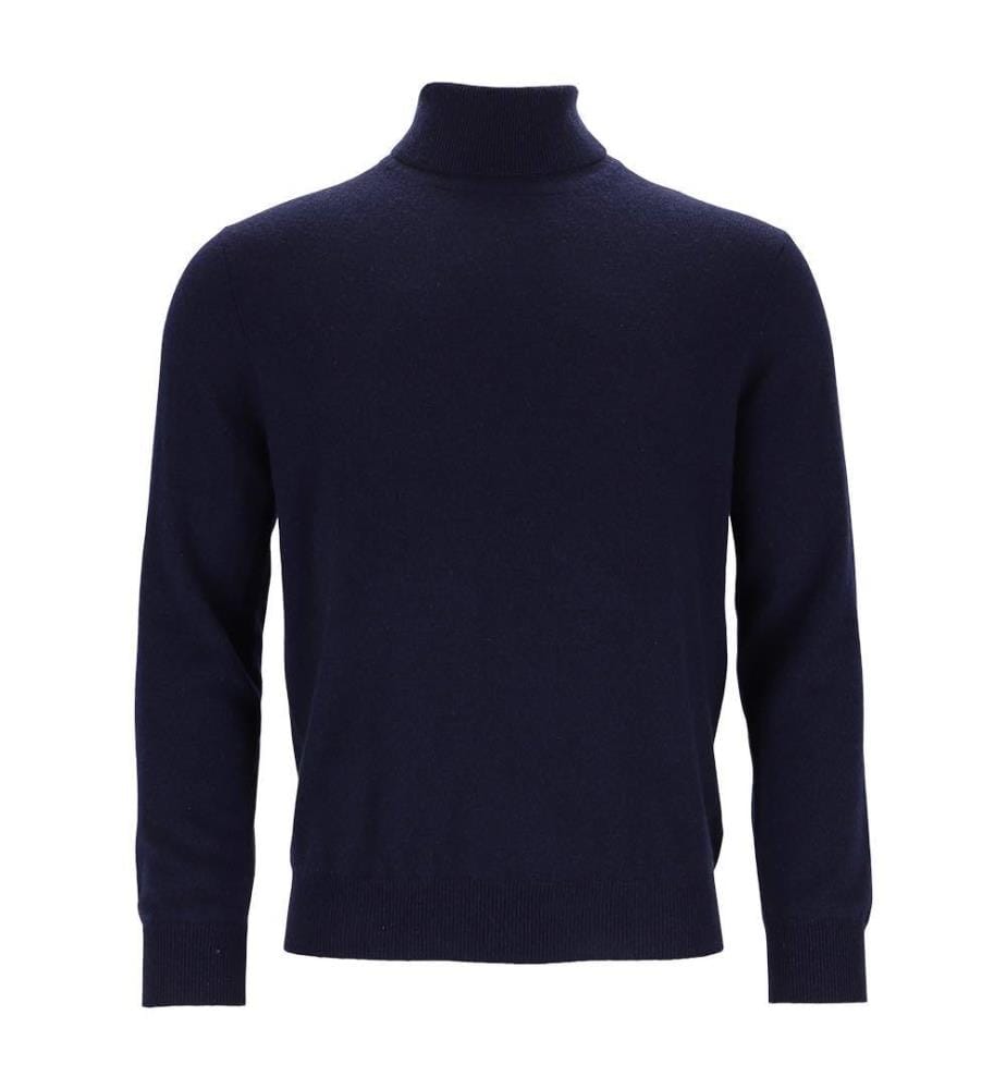 Pull Col Roulé pour Hommes - Marine