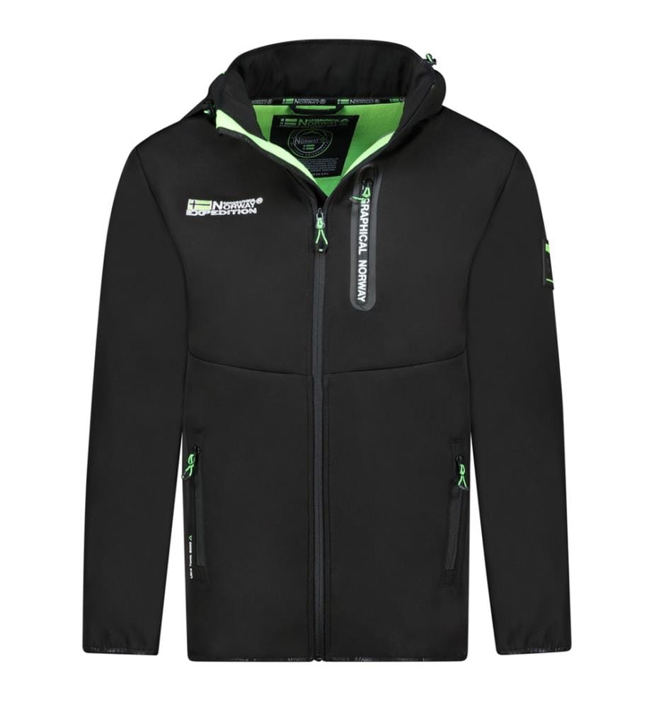 Softshell - Noir / Vert