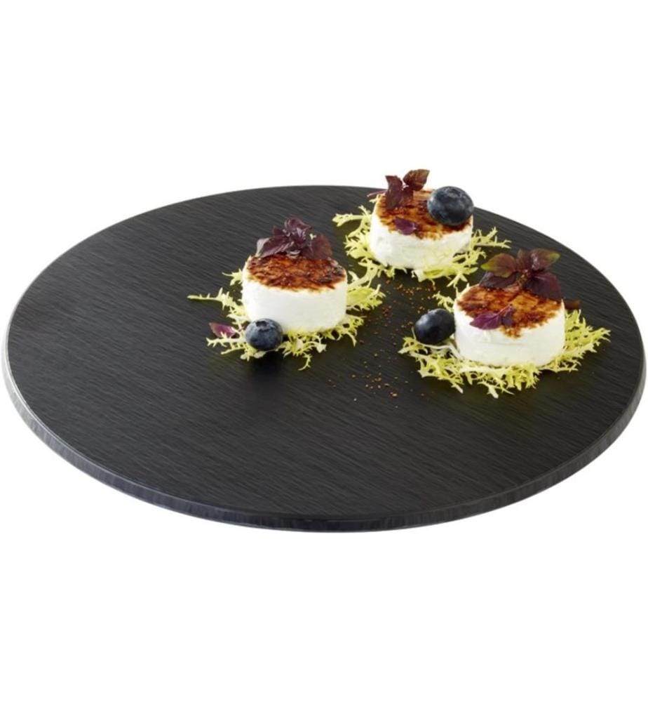 APS - Plateau de service Slate 30 cm, noir