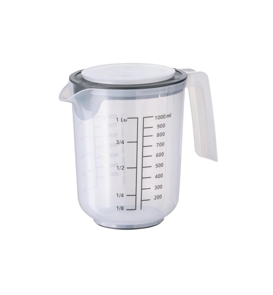 APS - Gobelet mélangeur avec couvercle MIXUP 1 l, Transparent