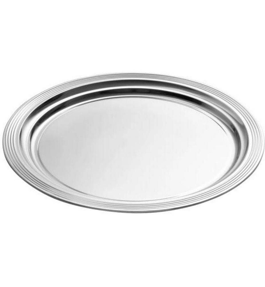 APS - Plateau de service Classic 35 x 1.5 cm, argent