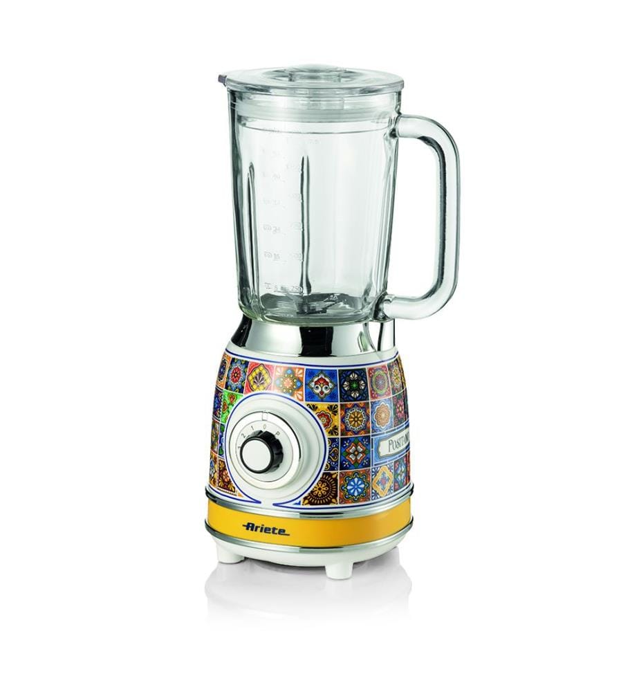 Blender Positano Style, 4 Lames Acier Inox, 1,5 L, 1000 W - Multicolore