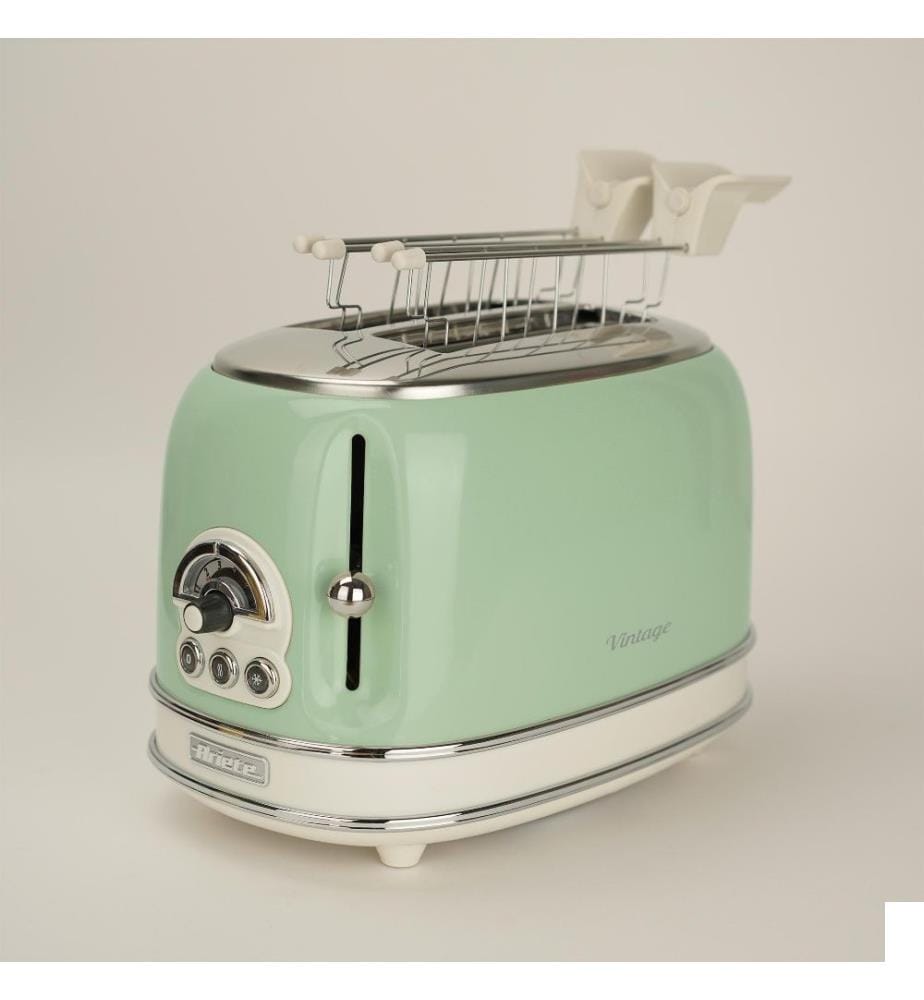 Grille-pain Vintage Line 2 fentes Vert, sans pinces