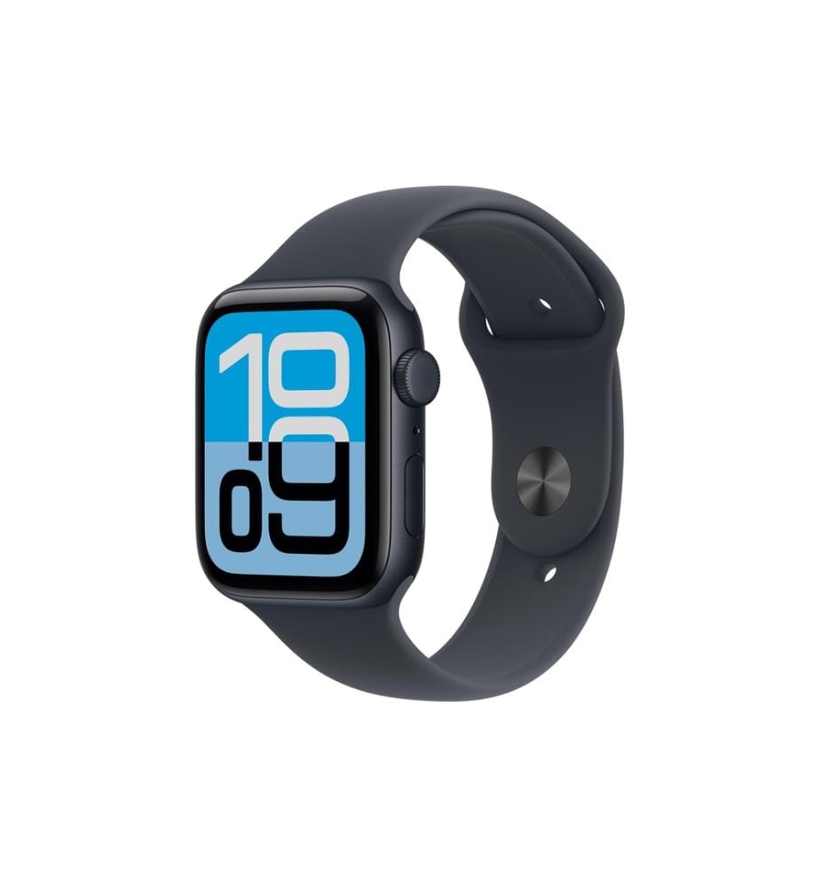 APPLE - Watch SE 3 44 mm LTE Sport Band Midnight M/L