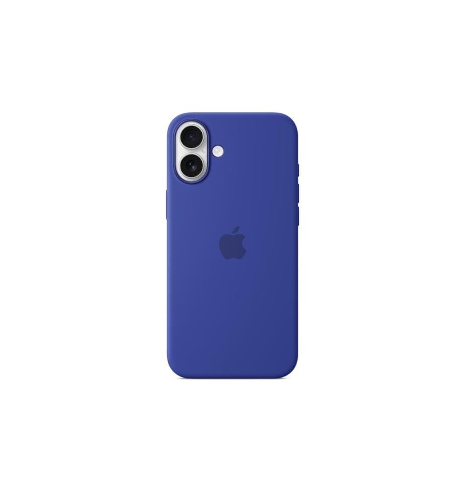 APPLE - Etui en silicone avec MagSafe iPhone 16 Plus Ultramarin