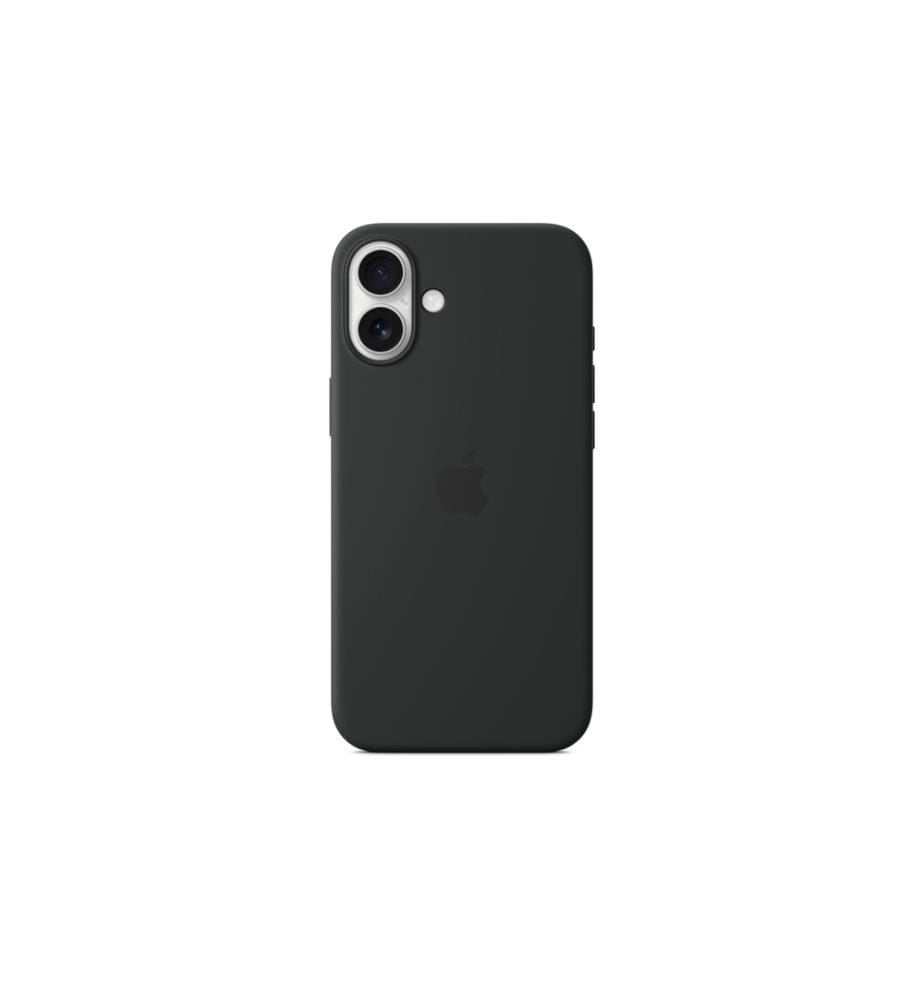 APPLE - Etui en silicone avec MagSafe iPhone 16 Plus Noir