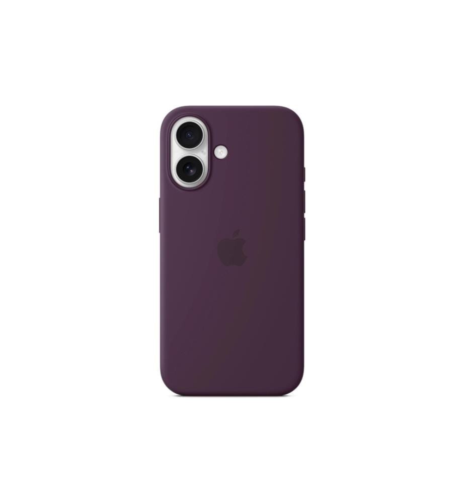 APPLE - Silicone Case avec MagSafe iPhone 16 Prune