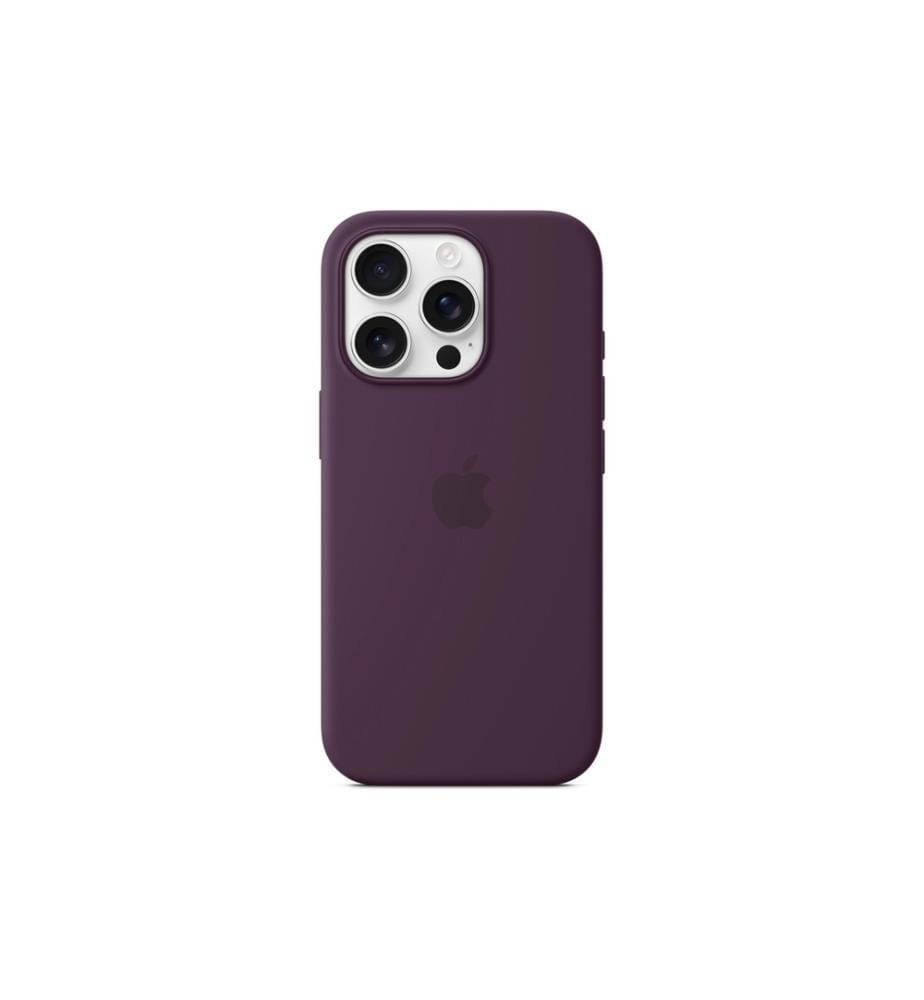 APPLE - Silicone Case avec MagSafe iPhone 16 Pro Prune