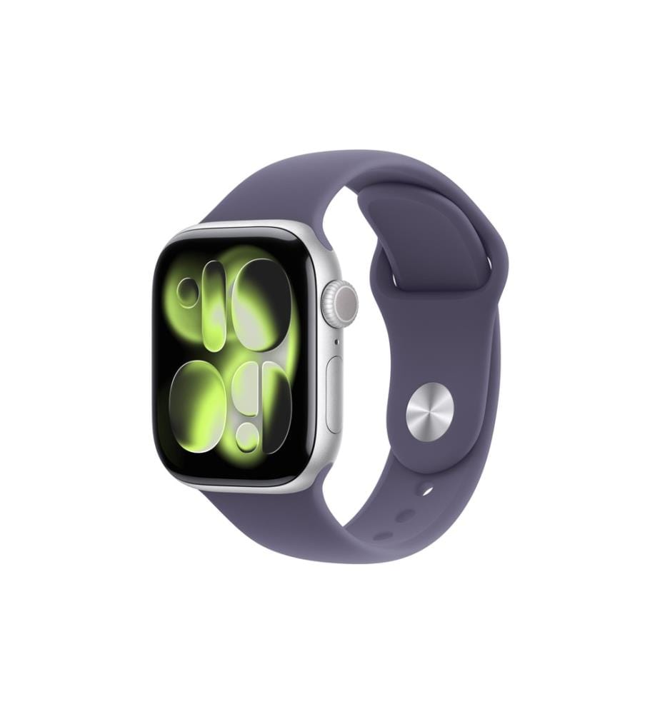 APPLE - Watch Series 11 42 mm LTE Silver Alu Purple Fog Sport S/M