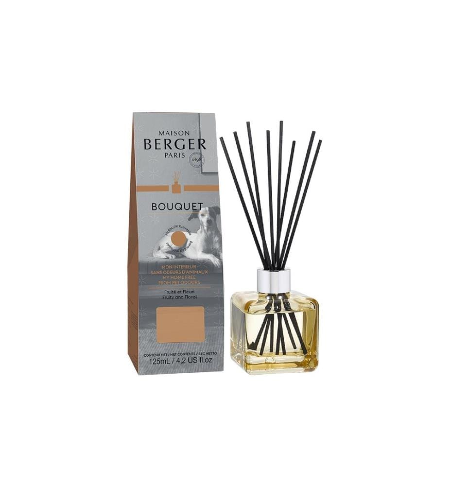 MAISON BERGER - Bâtonnets parfumés Une maison sans odeurs d'animaux 125 ml