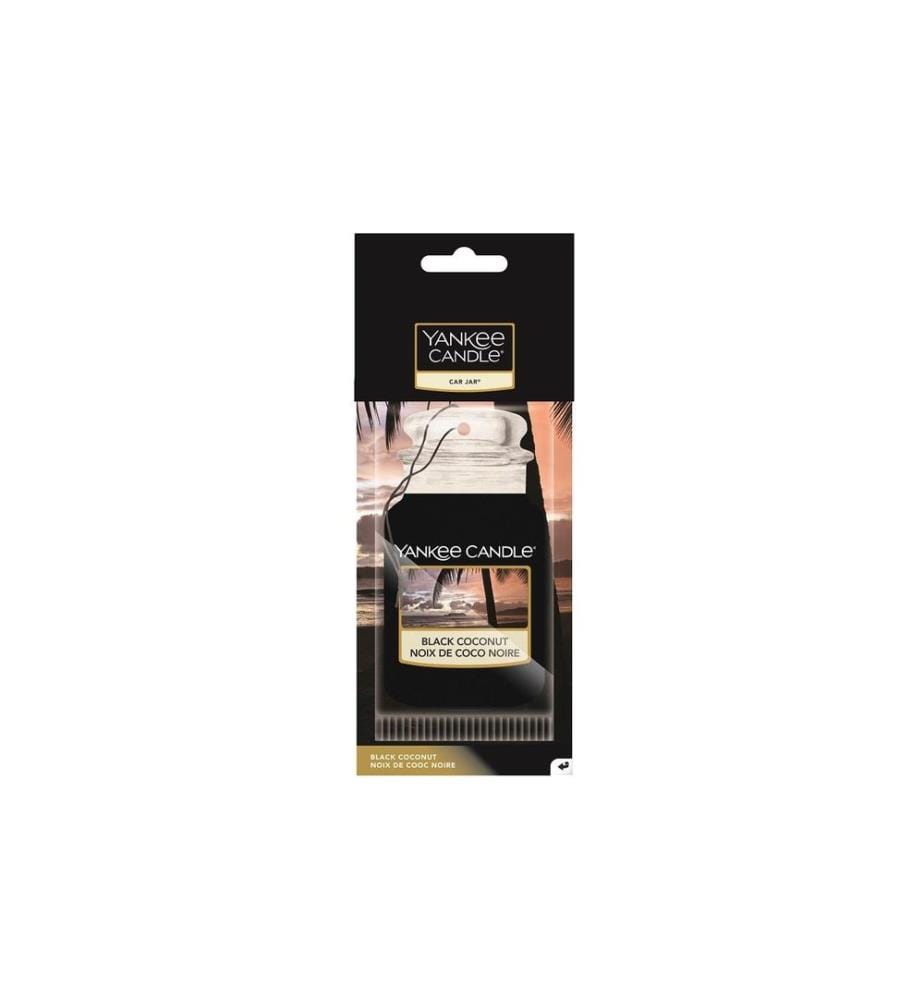 Yankee Candle - Désodorisant pour voiture Car Jar Noix de coco noire