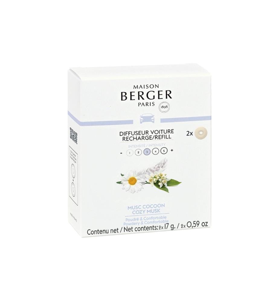MAISON BERGER - Diffuseur automatique Musc Cocoon 2 pièces